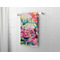 Watercolor Floral Bath Towel - LIFESTYLE