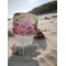 Watercolor Floral Beach Spiker white on beach with sand