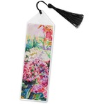 Watercolor Floral Book Mark w/Tassel
