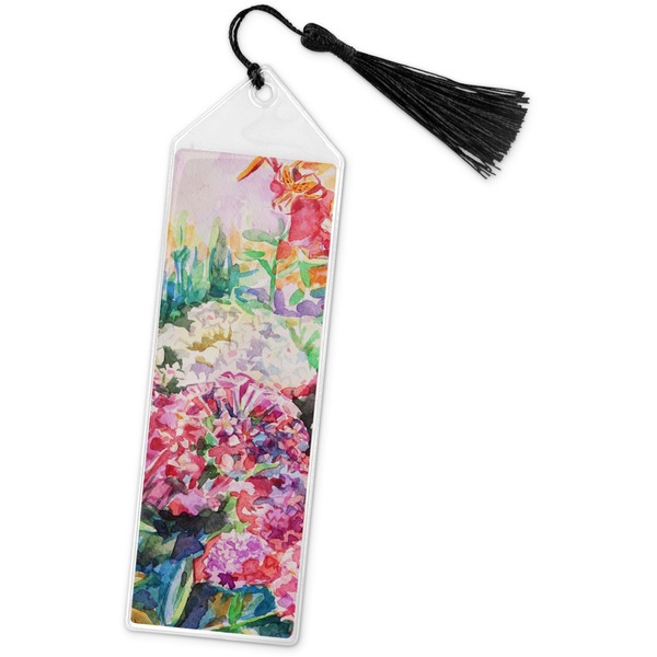 Custom Watercolor Floral Book Mark w/Tassel
