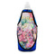 Watercolor Floral Bottle Apron - Soap - FRONT