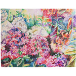 Watercolor Floral Woven Fabric Placemat - Twill