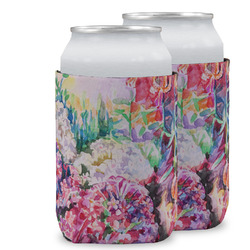 Watercolor Floral Can Cooler (12 oz)