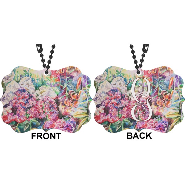 Watercolor Floral Car Ornament (Approval)