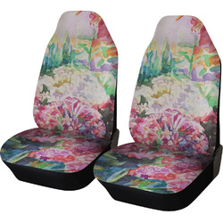 Watercolor Floral Car Seat Covers (Set of Two)