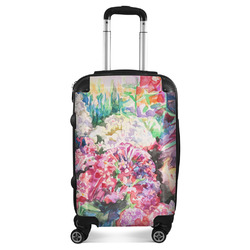 Watercolor Floral Suitcase - 20" Carry On