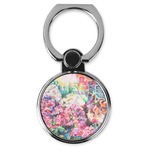 Watercolor Floral Cell Phone Ring Stand & Holder