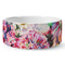 Watercolor Floral Ceramic Dog Bowl (Large)