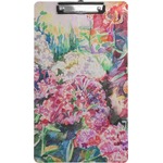 Watercolor Floral Clipboard (Legal Size)