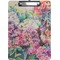Watercolor Floral Clipboard (Letter)
