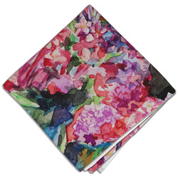 Watercolor Floral Cloth Dinner Napkin - Single