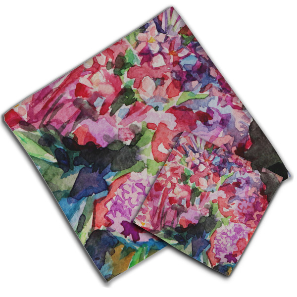 Watercolor Floral Cloth Napkins - Personalized Lunch & Dinner (PARENT MAIN)