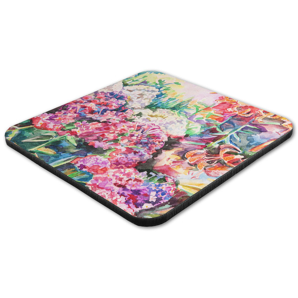 Watercolor Floral Coaster Set - FLAT (one)