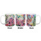 Watercolor Floral Coffee Mug - 11 oz - White APPROVAL