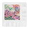 Watercolor Floral Embossed Decorative Napkins