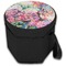 Watercolor Floral Collapsible Personalized Cooler & Seat (Closed)