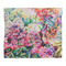 Watercolor Floral Comforter - King - Front