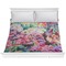 Watercolor Floral Comforter (King)