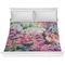 Watercolor Floral Comforter - King