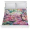 Watercolor Floral Comforter (Queen)