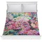 Watercolor Floral Comforter - Full / Queen