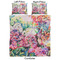 Watercolor Floral Comforter Set - Queen - Approval