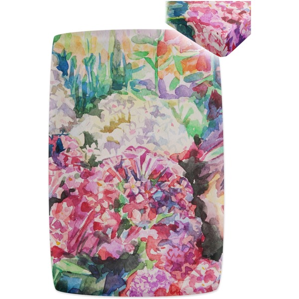 Watercolor Floral Crib Fitted Sheet - Apvl