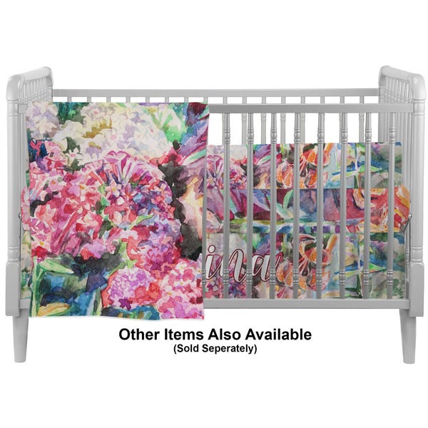 Watercolor Floral Crib - Profile Sold Seperately