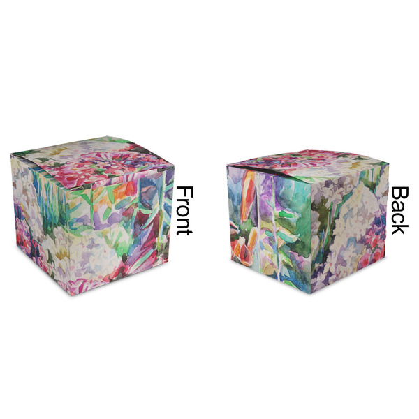 Watercolor Floral Cubic Gift Box - Approval
