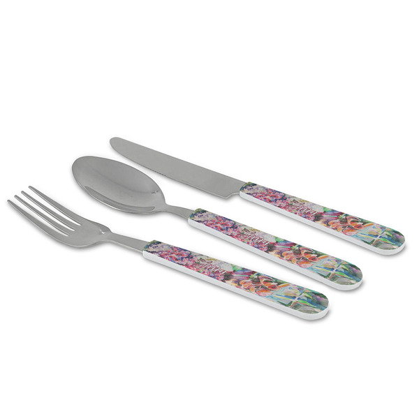 Watercolor Floral Cutlery Set - MAIN