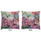 Watercolor Floral Decorative Pillow Case - Approval