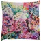 Watercolor Floral Decorative Pillow Case (Personalized)