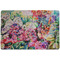 Watercolor Floral Dog Food Mat