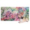 Watercolor Floral Dog Towel