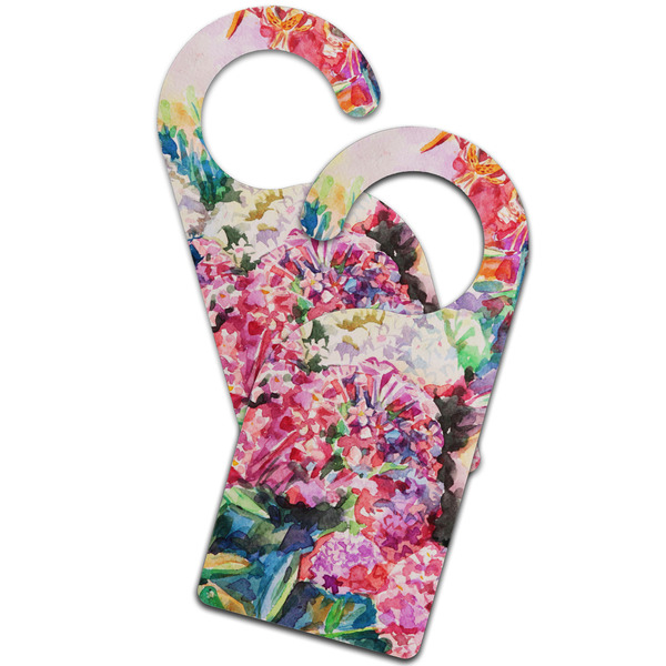 Watercolor Floral Door Hanger - MAIN