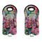 Watercolor Floral Double Wine Tote - APPROVAL (new)
