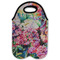Watercolor Floral Double Wine Tote - Flat (new)