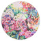 Watercolor Floral Drink Topper - Small - Single