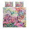 Watercolor Floral Duvet Cover Set - King - Alt Approval