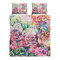 Watercolor Floral Duvet cover Set - Queen - Alt Approval