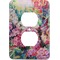 Watercolor Floral Electric Outlet Plate