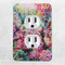 Watercolor Floral Electric Outlet Plate - LIFESTYLE