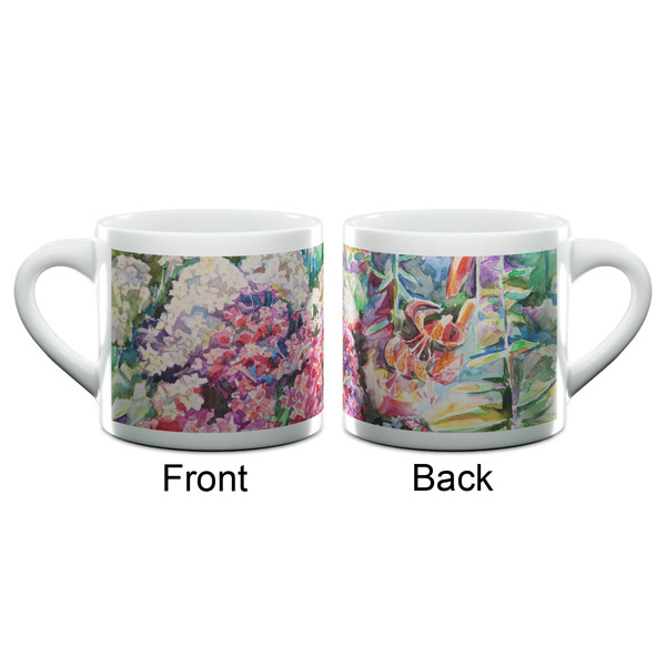 Watercolor Floral Espresso Cup - 6oz (Double Shot) (APPROVAL)