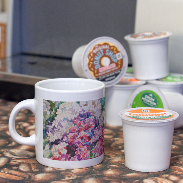 Watercolor Floral Espresso Cup - Single Lifestyle