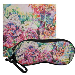 Watercolor Floral Eyeglass Case & Cloth