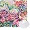 Watercolor Floral Washcloth