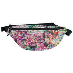 Watercolor Floral Fanny Pack - Classic Style