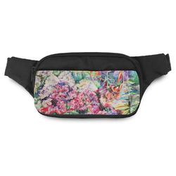Watercolor Floral Fanny Pack - Modern Style