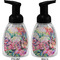Watercolor Floral Foam Soap Bottle (Front & Back)