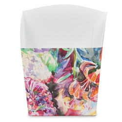 Watercolor Floral French Fry Favor Boxes